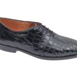 ZAPATO CABALLERO PIEL COCODRILO