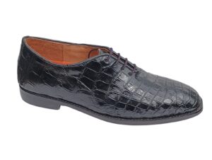 ZAPATO CABALLERO PIEL COCODRILO