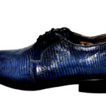 Zapato de vestir en piel exótica